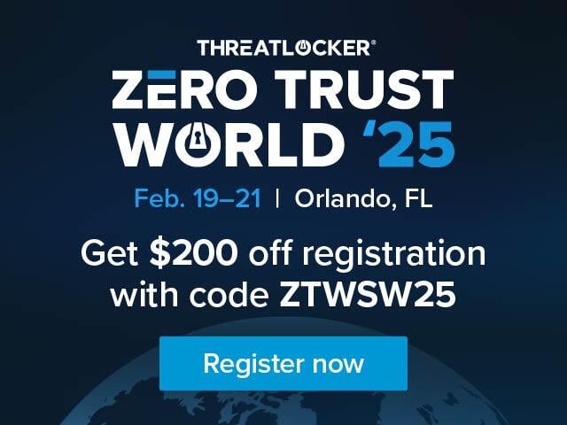ThreatLocker Zero Trust World 2025
